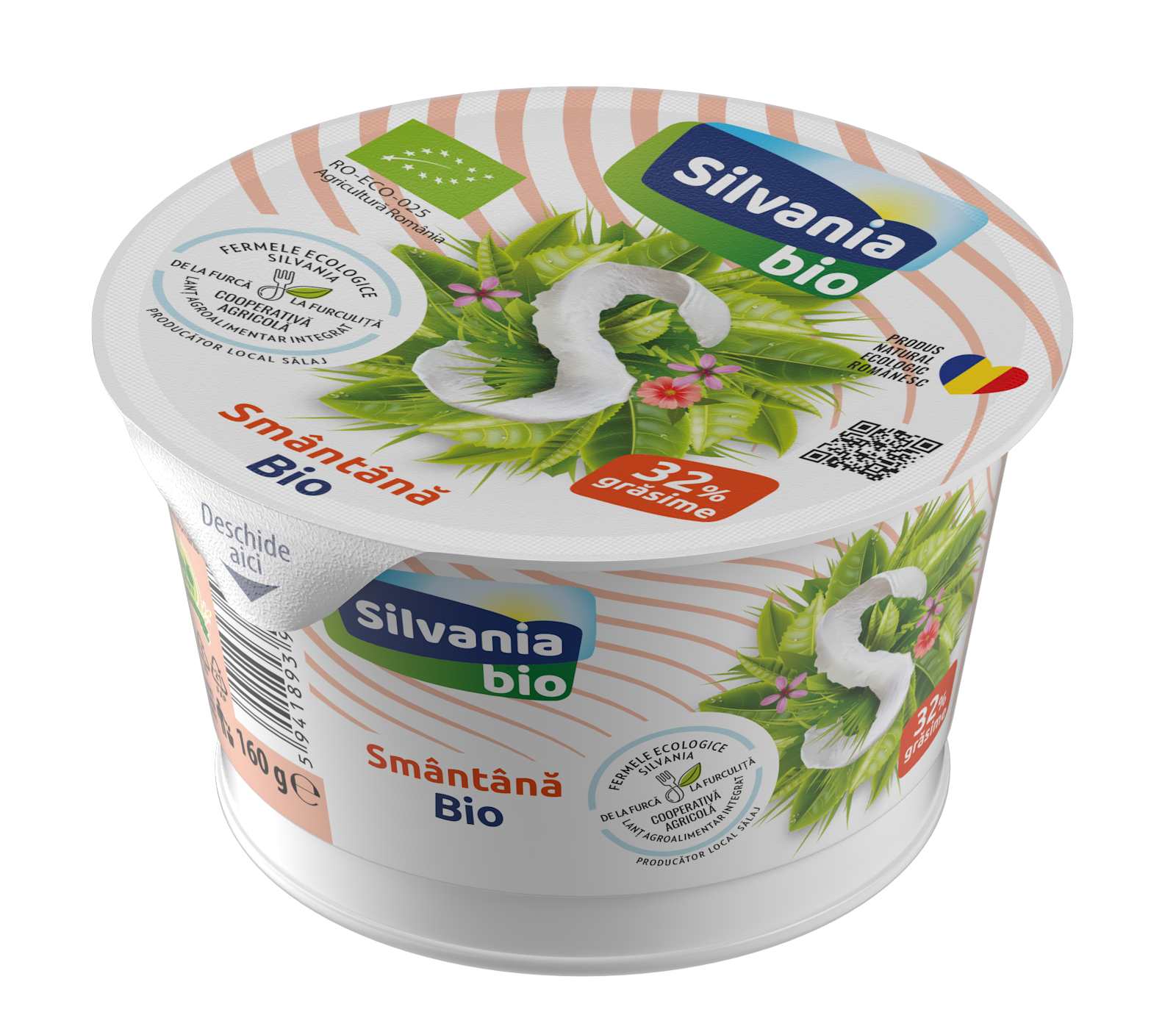 Smântână ecologică 32%