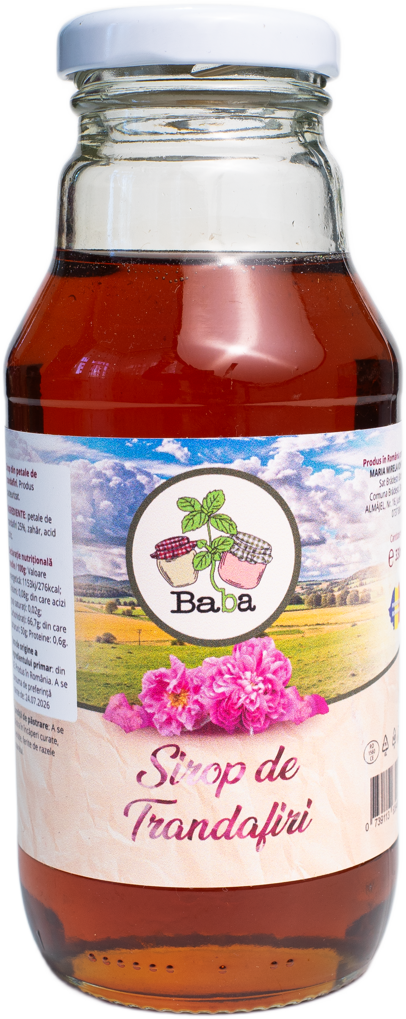 Sirop de trandafiri 330ml